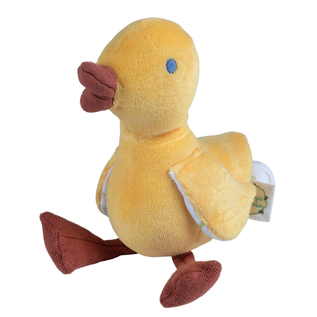 Gelbes Bio-Plüsch-Entchen Musikspielzeug für Babys