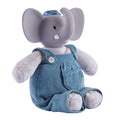 Peluche éléphant avec tête en caoutchouc naturel biologique