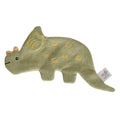 Green Triceratops Crinkle Sensory Toy