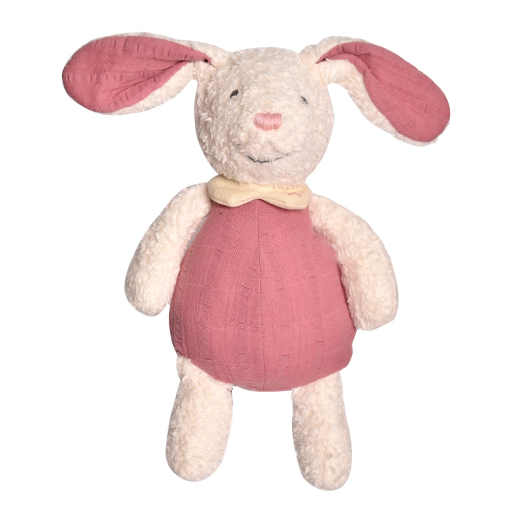 Peluche lapin pour bébé en coton biologique