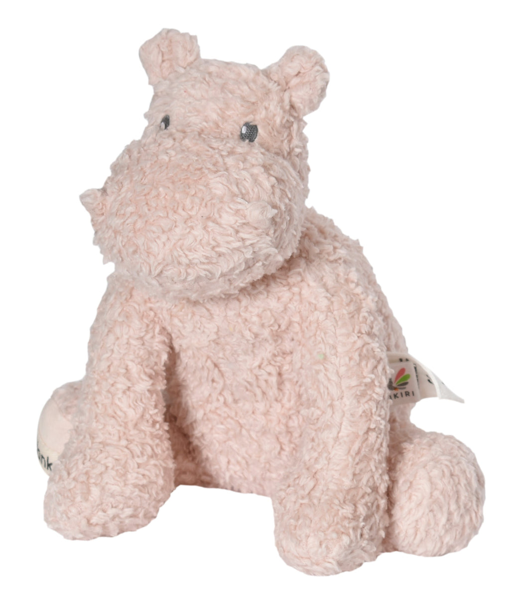 Peluche hippopotame en coton biologique