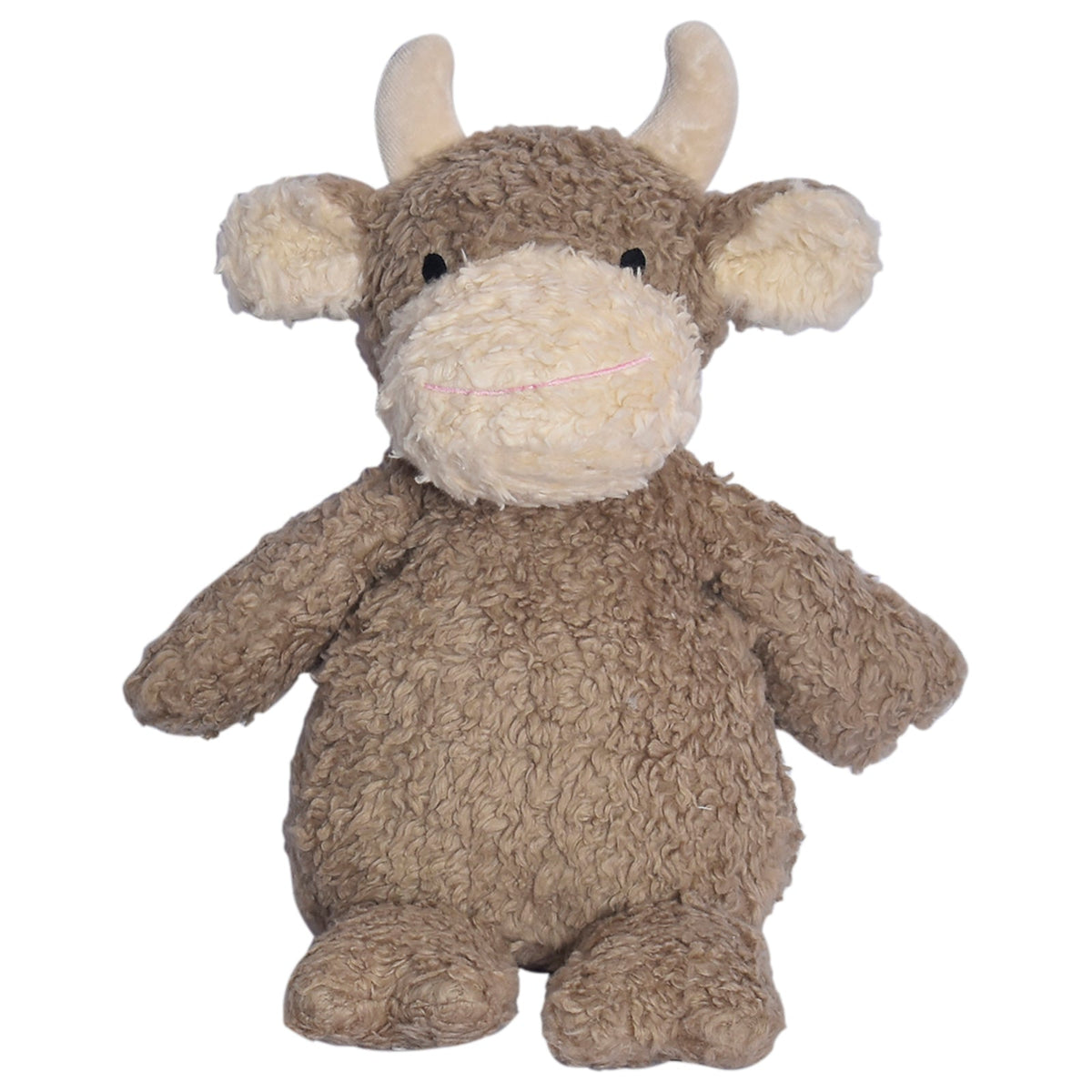 Biologische Knuffelkoe met Geborduurde Details