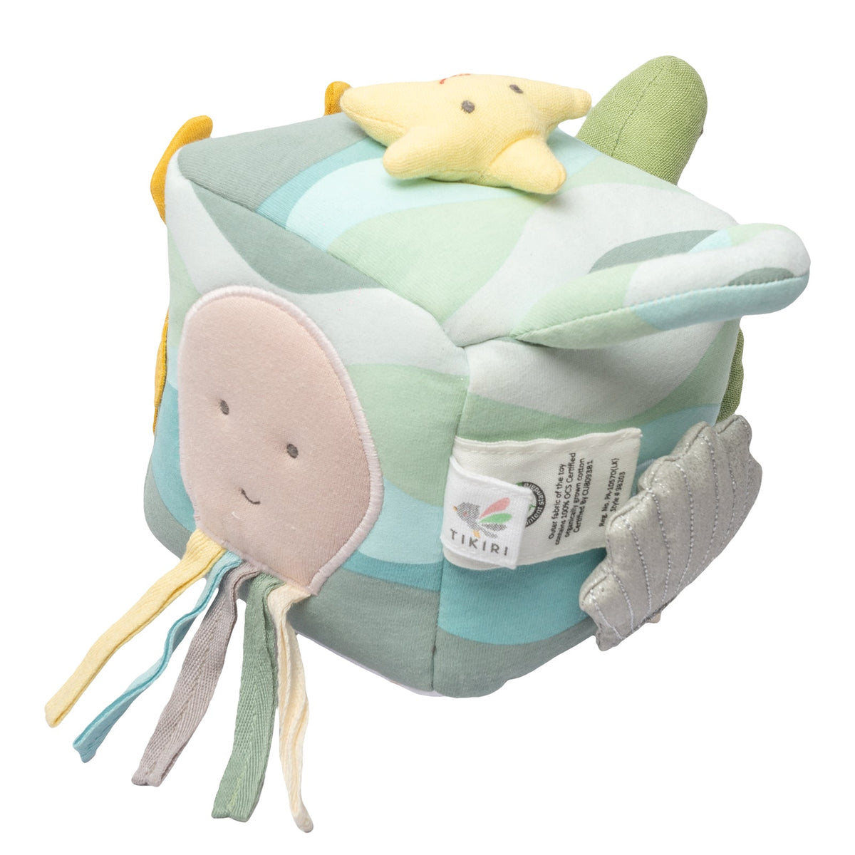Ocean Activity Cube Developmental Toy