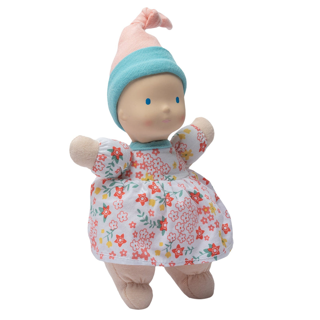 Light-Skinned Baby Doll with Natural Rubber Head