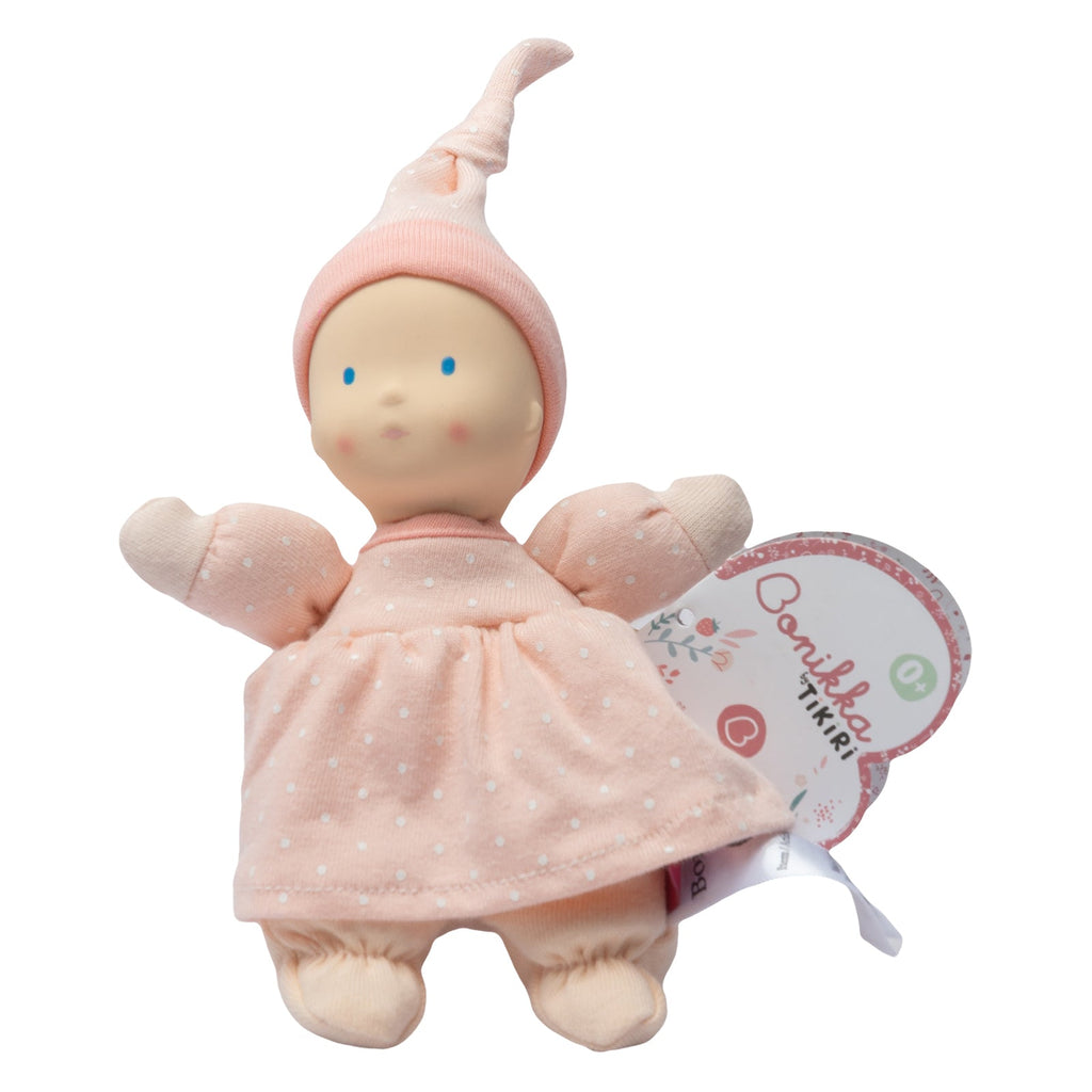 Light-Skinned Baby Doll with Natural Rubber Head